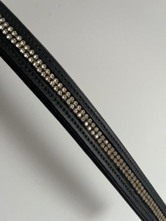 Diamonté channel browbands